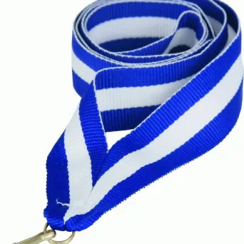 V2-BL/W/BL wstążka niebiesko-biało-niebieska 22 mm