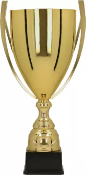 1057A Puchar metalowy złoty h-68 cm, d-24cm