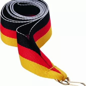 V8-BK/R/Y wstążka czarno-czerwono-żółta 11 mm