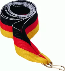 V8-BK/R/Y wstążka czarno-czerwono-żółta 11 mm