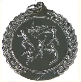 MD550/S Medal srebrny - lekko atletyka - z metalu nieszlac