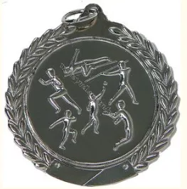 MD550/S Medal srebrny - lekko atletyka - z metalu nieszlac