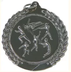 MD550/S Medal srebrny - lekko atletyka - z metalu nieszlac