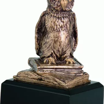 RTY630/BR figurka odlewana brązowa  SZKOLNICTWO h-13,5 cm