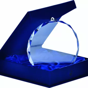 CM002 medal szklany d-80 mm