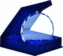 CM002 medal szklany d-80 mm