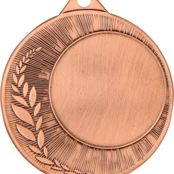 ME0240/B Medal brązowy ogólny z miejscem na emblemat d-40mm, grub. 0,15 cm