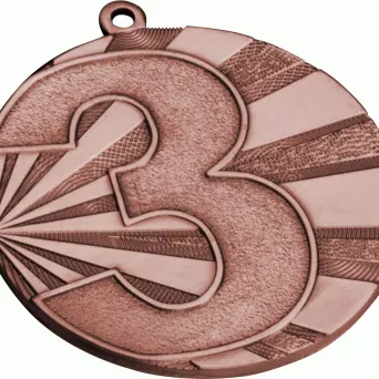 MMC7071/B medal brązowy d-70 mm tematyczny "3 MIEJSCE"
