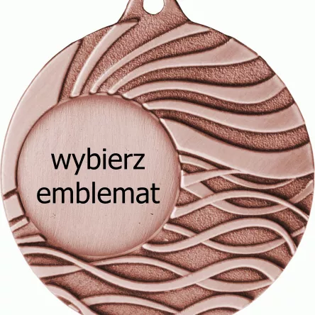 MMC5053/B medal brązowy d-50 mm z miejscem na emblemat d-25 mm
