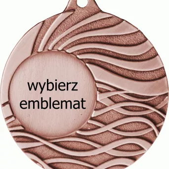 MMC5053/B medal brązowy d-50 mm z miejscem na emblemat d-25 mm