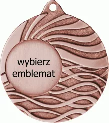 MMC5053/B medal brązowy d-50 mm z miejscem na emblemat d-25 mm