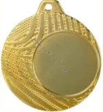 MMC5040/G Medal złoty ogólny z miejscem na emblema25 mm