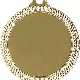 MMC3232/G Medal złoty z miejscem na emblemat d-32 mm