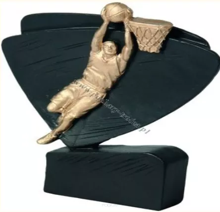 RFEL5008/BK/G Figurka odlewana KOSZYKÓWKA