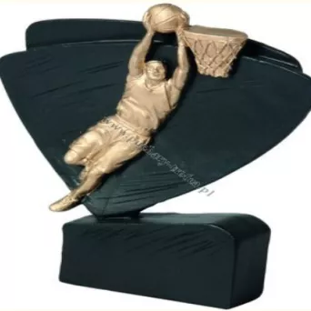 RFEL5008/BK/G Figurka odlewana KOSZYKÓWKA