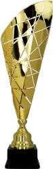 1071C Puchar metalowy złoty h-82cm
