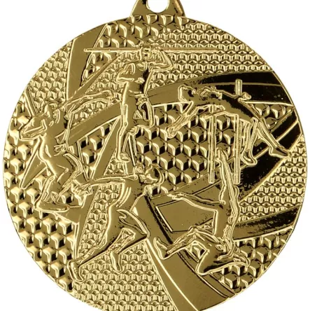 MMC8450/G Medal złoty Lekkaatletyka- medal stalowy R- 50 mm, T- 2 mm