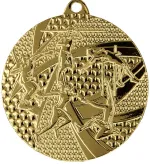 MMC8450/G Medal złoty Lekkaatletyka- medal stalowy R- 50 mm, T- 2 mm