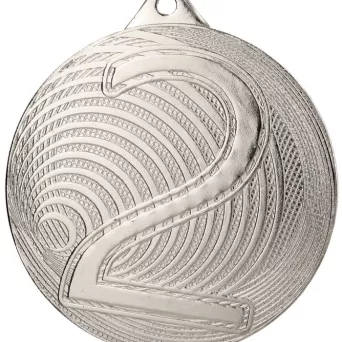 MMC3077/S Medal srebrny 2 miejsce - medal stalowy d-70mm, grub. 2,5 mm