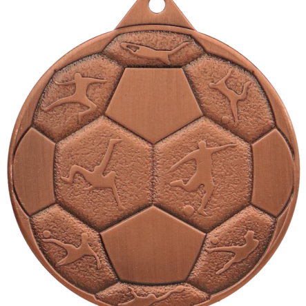 MMC8850/B medal brązowy d-50 mm tematyczny PIŁKA NOŻNA
