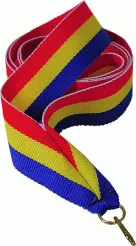 V2-R/Y/BL wstążka czerwono-żółto-niebieska 22 mm