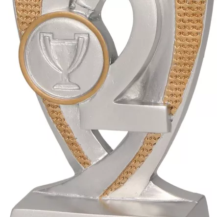 RE005B Figurka odlewana - numer 2 H-11 cm