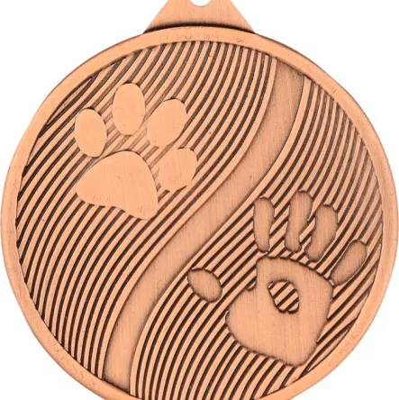 MMC20050/B Medal brązowy - zwierzęta d-50mm, grub. 2,5 mm