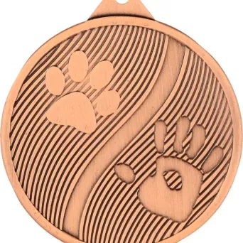 MMC20050/B Medal brązowy - zwierzęta d-50mm, grub. 2,5 mm