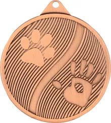 MMC20050/B Medal brązowy - zwierzęta d-50mm, grub. 2,5 mm