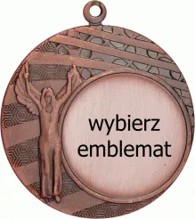 MMC0940/B medal brązowy d-40 mm WIKTORIA z miejscem na emblemat d- 25 mm