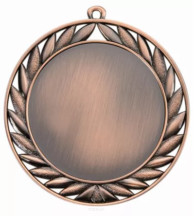 PODMD001/B medal brązowy 70 mm z miejscem na emblemat d-50 mm