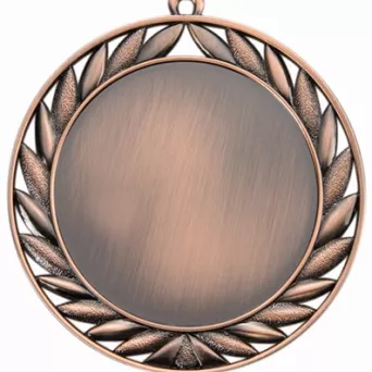 PODMD001/B medal brązowy 70 mm z miejscem na emblemat d-50 mm