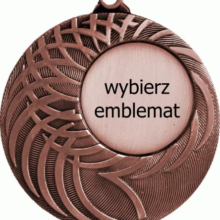 MMC9050/B Medal brązowy d-50mm(emblemat 25mm)