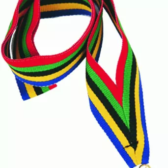 V2-OLYMP wstążka barwy olimpijskie 22 mm