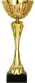 8348A Puchar metalowy złoty h-39 cm, d-16 cm