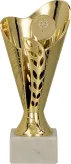 9243B Puchar złoty h-18 cm