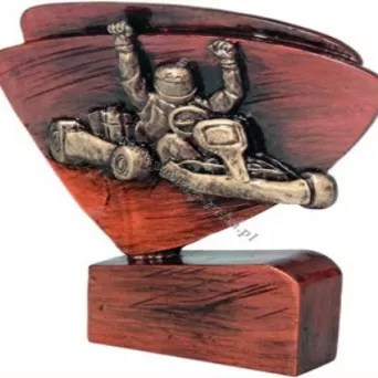 RFEL5022/B/BR Figurka odlewana MOTORYZACJA- GOKART