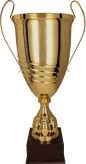 2065C Puchar metalowy złoty H-60,5 cm, R- 220 mm