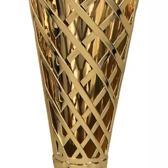 4173A Puchar metalowy złoty h-47cm R-mm