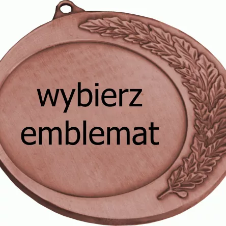 MD42/B medal brązowy d-70 mm z miejscem na emblemat d-50 mm