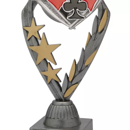 PFS017A Figurka odlewana - kolory kart h-19.5 cm