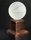 G0012 Trofeum szklane - piłka koszykowa