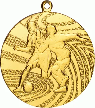 MMC1340/G medal złoty d-40 mm tematyczny PIŁKA NOŻNA