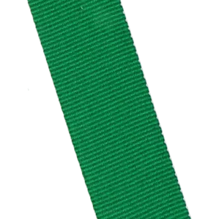V3-GN Wstążka 20 mm - zielona bez karabińczyka 22 mm