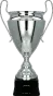 2020B Puchar metalowy srebrny h-54cm, d-22cm
