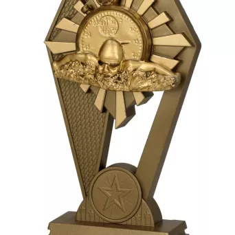 RP3022 Figurka odlewana- pływanie H-17.5 cm