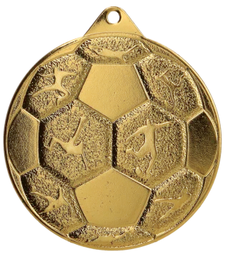 MMC8850/G medal złoty d-50 mm tematyczny PIŁKA NOŻNA