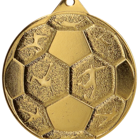 MMC8850/G medal złoty d-50 mm tematyczny PIŁKA NOŻNA