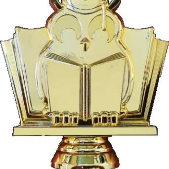 B358/G Figurka plastikowa złota NAUKA h-11cm