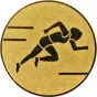 D2-A31 emblemat złoty BIEGI d-50 mm